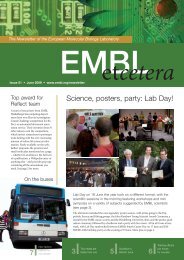 Science, posters, party: Lab Day! - EMBL Monterotondo