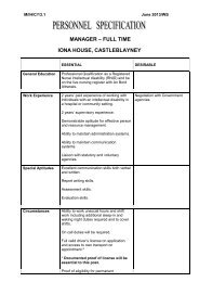 manager â full time iona house, castleblayney - Praxis Care