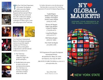 expand your presence in the global marketplace. - Empire State ...