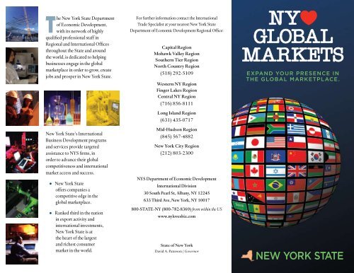 expand your presence in the global marketplace. - Empire State ...