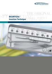 The Bicortical Implant for immediate insertion after ... - Implant Direct