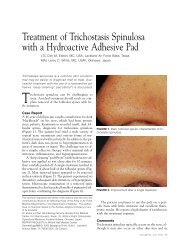 Treatment of Trichostasis Spinulosa with a Hydroactive ... - Cutis