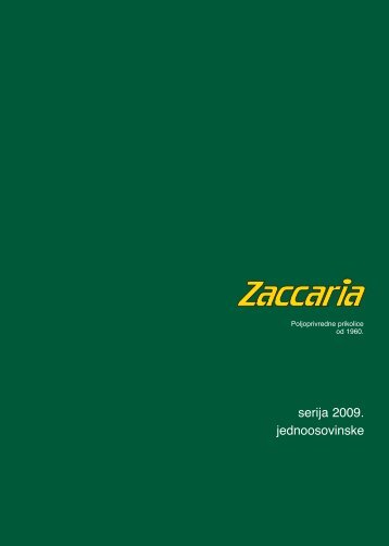 serija 2009. jednoosovinske - Zaccaria
