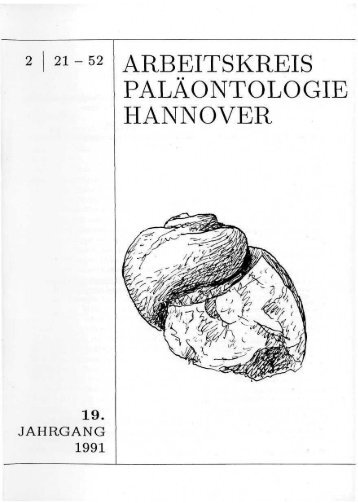 Fossilien vom Langenberg bei Oker - Arbeitskreis Paläontologie ...