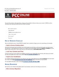 PCC Online -- December Update!