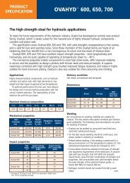 Data sheet Ovahyd 650, eng - Ovako