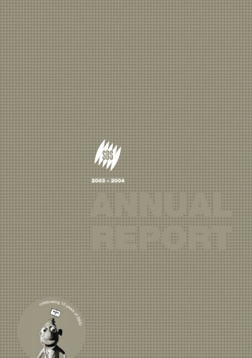 2003 - 04 Annual Report - Sbs