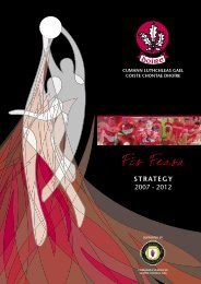 Derry County Board Strategic Plan, 2007-2012 (pdf) - Croke Park