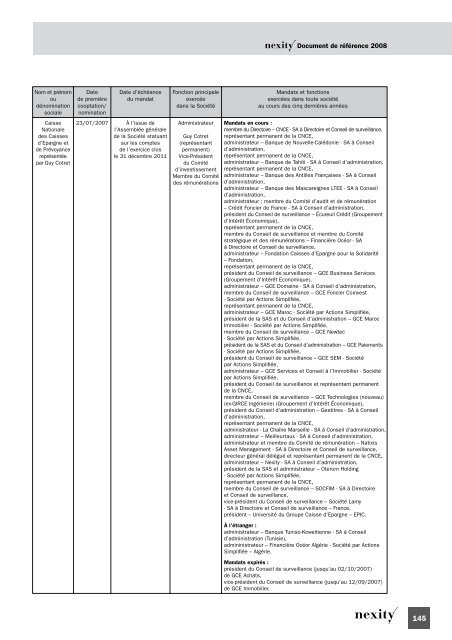 Document de rÃ©fÃ©rence 2008 (.pdf 1.62 Mo) - Nexity