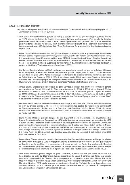 Document de rÃ©fÃ©rence 2008 (.pdf 1.62 Mo) - Nexity