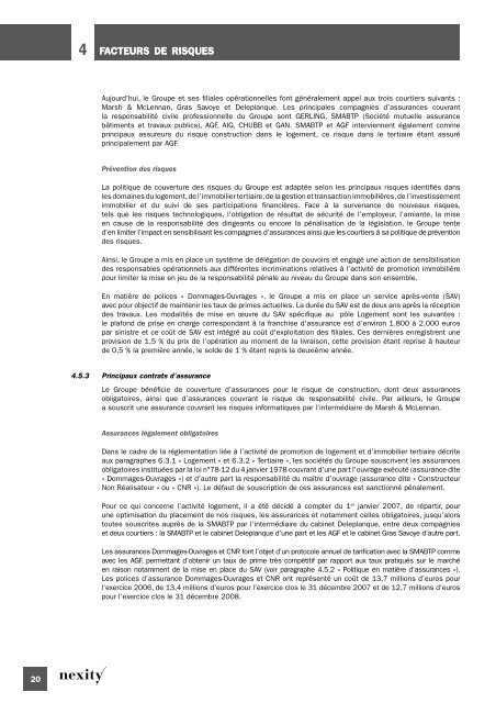 Document de rÃ©fÃ©rence 2008 (.pdf 1.62 Mo) - Nexity