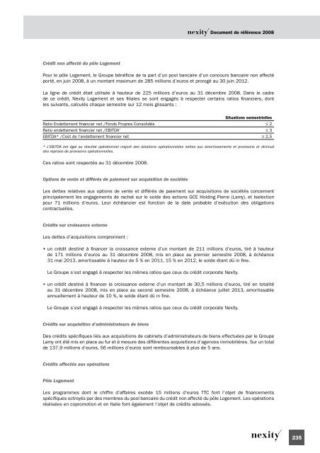 Document de rÃ©fÃ©rence 2008 (.pdf 1.62 Mo) - Nexity