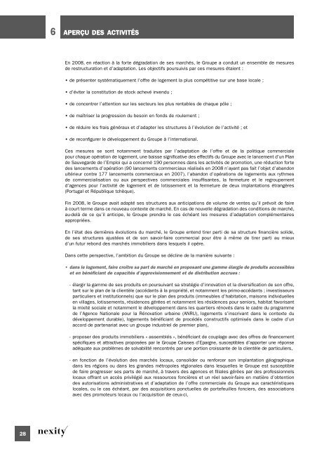 Document de rÃ©fÃ©rence 2008 (.pdf 1.62 Mo) - Nexity