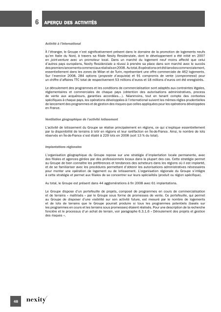 Document de rÃ©fÃ©rence 2008 (.pdf 1.62 Mo) - Nexity