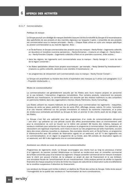 Document de rÃ©fÃ©rence 2008 (.pdf 1.62 Mo) - Nexity