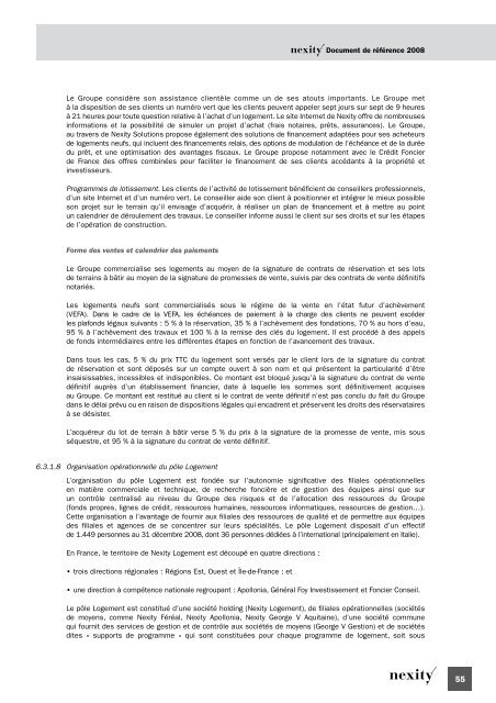 Document de rÃ©fÃ©rence 2008 (.pdf 1.62 Mo) - Nexity