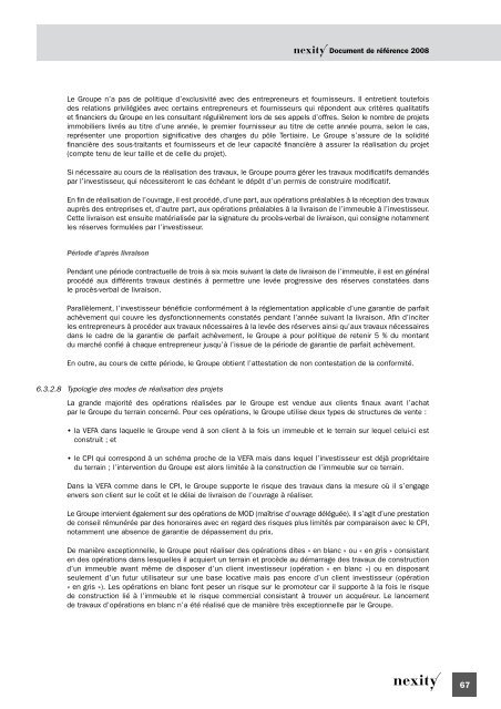 Document de rÃ©fÃ©rence 2008 (.pdf 1.62 Mo) - Nexity