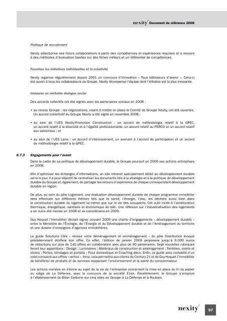 Document de rÃ©fÃ©rence 2008 (.pdf 1.62 Mo) - Nexity