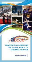 EBACE2010 Advance Program (PDF)