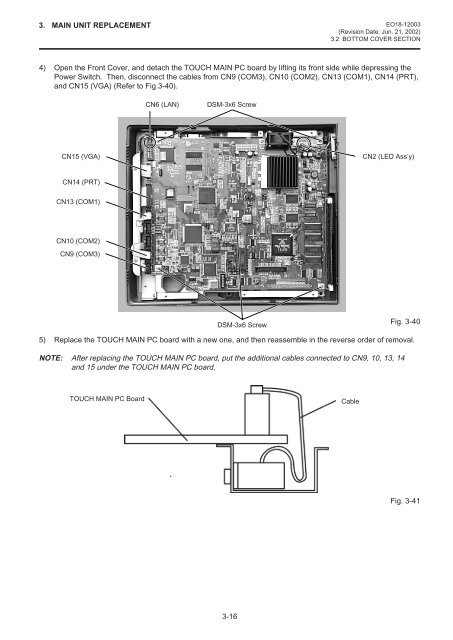 EO18-12003 - toshiba tec europe