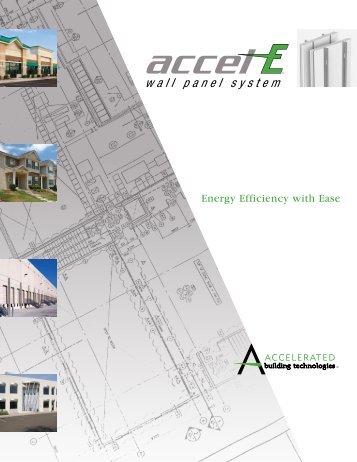 accel-E Wall Panel System Brochure - Reed Construction Data