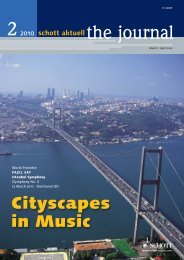 Cityscapes in Music - Schott Music