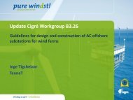 Guidelines for design and constructionof AC offshore ... - cigre