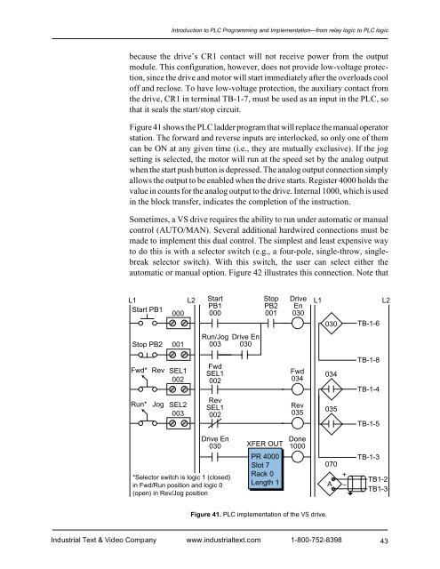 Programmable Controllers: Theory and Implementation