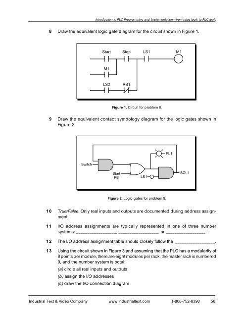 Programmable Controllers: Theory and Implementation