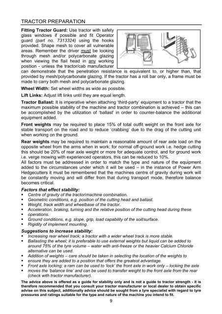 PA50, 55 & 60 ECO MK2 - Operator Manual - McConnel