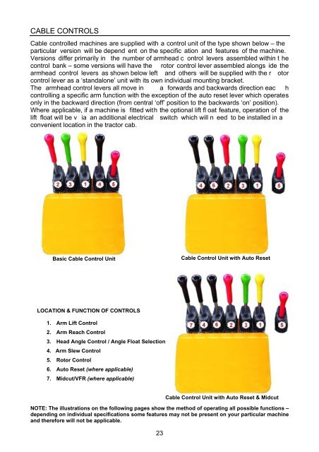 PA50, 55 & 60 ECO MK2 - Operator Manual - McConnel