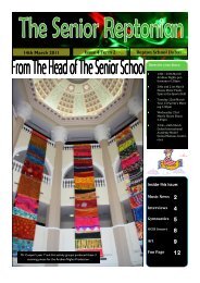 The Senior Reptonian Issue 4 Term 2 - Repton School Dubai