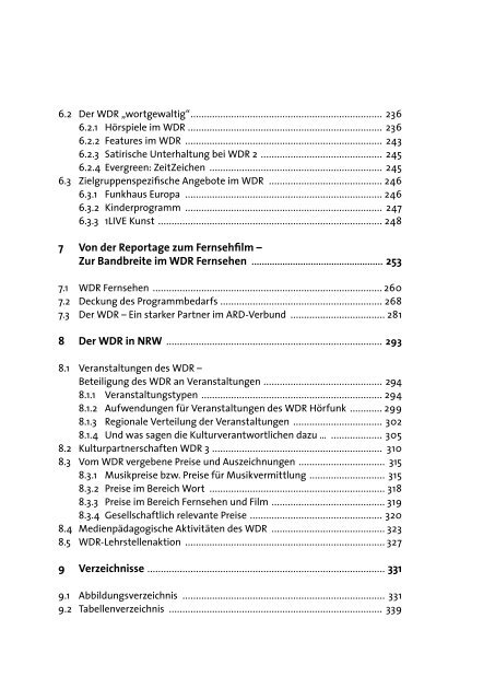 Der WDR als Kulturakteur Anspruch - Deutscher Kulturrat