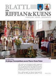 40-jähriges Priesterjubiläum unserer Pfarrers Florian Platter