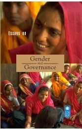 Essays on Gender and Governance - The American University in Cairo