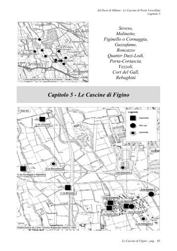 Capitolo 5 - Le Cascine di Figino - Le Cascine di Porta Vercellina