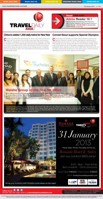 29 January 2013.indd - Travel Daily Media