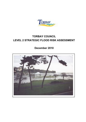 Level 2 Strategic Flood Risk Assessment - Torbay Council