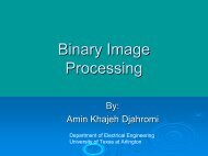 Binary Image Processing