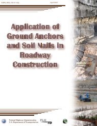 Application of Ground Anchors and Soil Nails in Roadway - Western ...