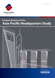 Asia-Pacific Headquarters Study - Roland Berger Strategy Consultants