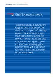Chief Executive's review (124kb pdf) - British Airways
