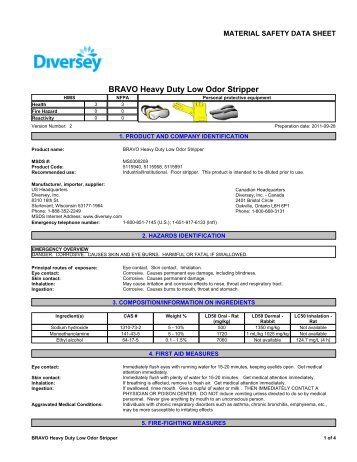 BRAVO Heavy Duty Low Odor Stripper - Relay Distributing