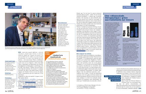 Le Journal de l'Institut Curie - nÂ°66 - Juin 2006