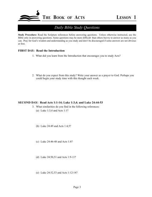 Acts Book 1 rev 3-06.qxp - Explorer's Bible Study