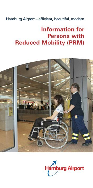 Information for Persons with Reduced Mobility (PRM)