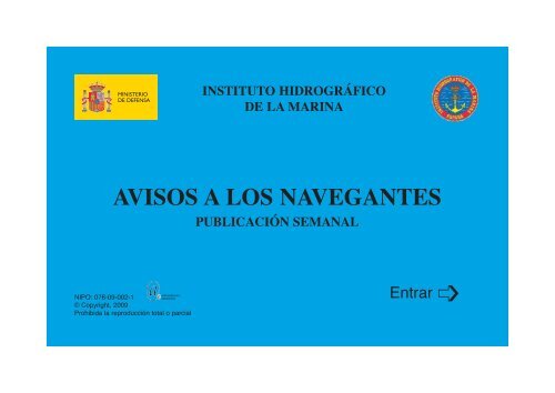 avisos a los navegantes - Armada EspaÃƒÂ±ola - Ministerio de Defensa