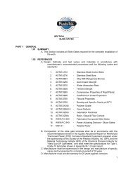 Slide Gate Specs.pdf - Plasti-Fab, Inc.