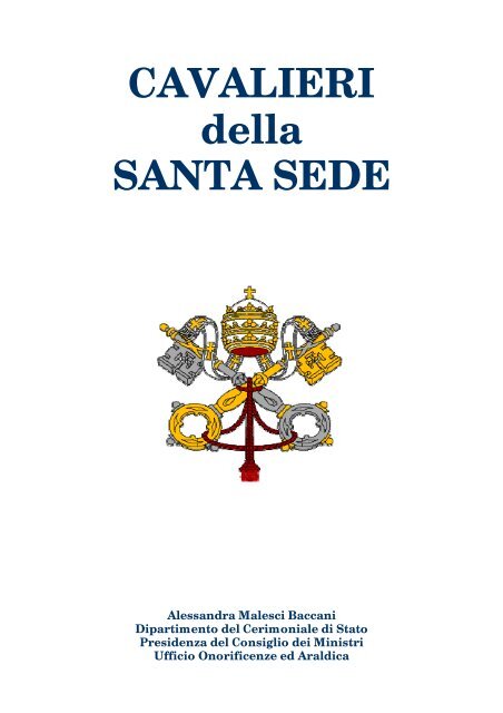 CAVALIERI della SANTA SEDE - OESSG - Cerignola