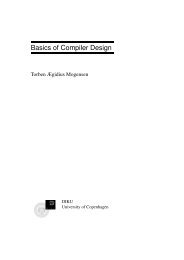 Basics of Compiler Design - e-maxx